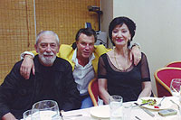 Вместе с замечательными Нани Брегвадзе и Бубой Кикабидзе. 7 июля 2007г. Toila Spa Hotel(Эстония)